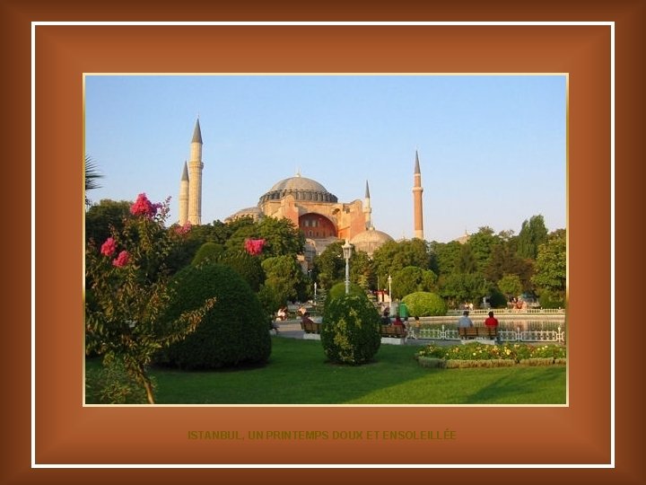 ISTANBUL, UN PRINTEMPS DOUX ET ENSOLEILLÉE 