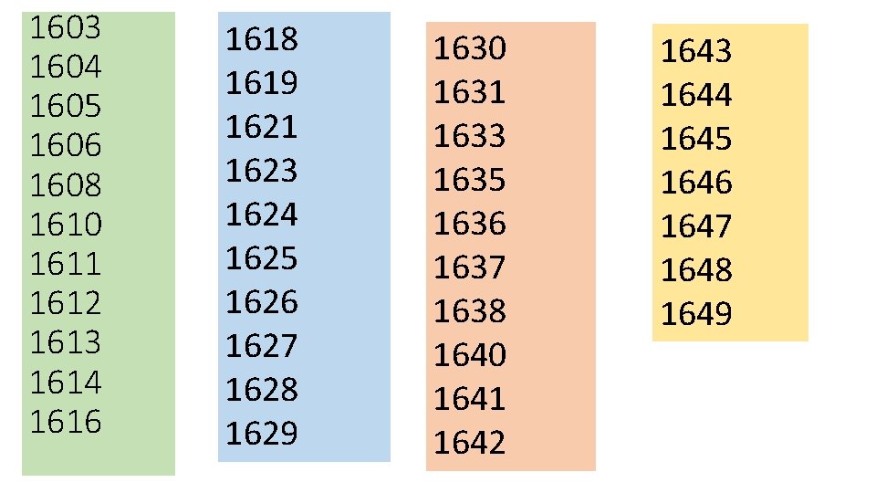 1603 1604 1605 1606 1608 1610 1611 1612 1613 1614 1616 1618 1619 1621 1603 1604 1605 1606 1608 1610 1611 1612 1613 1614 1616 1618 1619 1621
