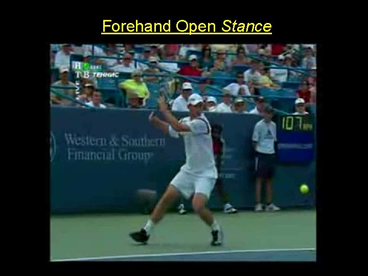Forehand Open Stance 