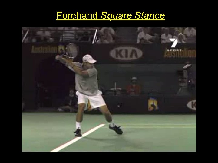 Forehand Square Stance 