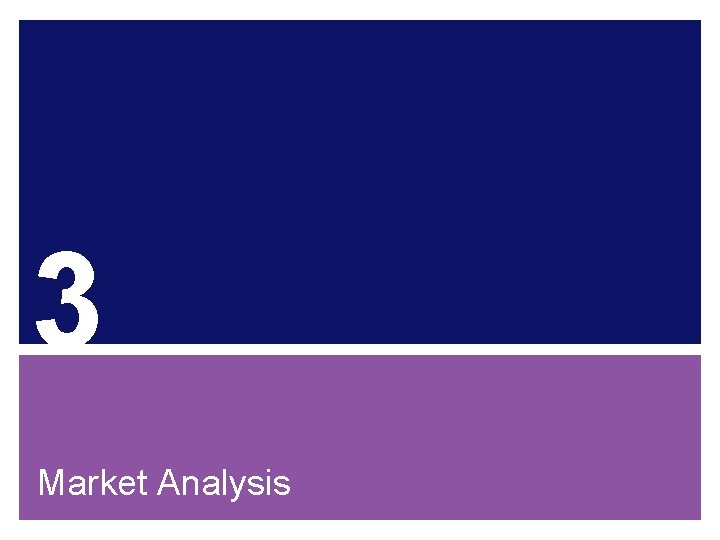 3 Market Analysis 