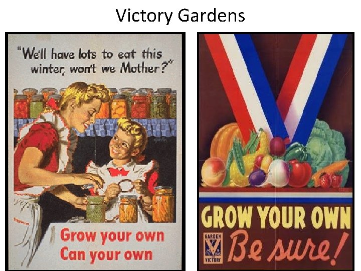 Victory Gardens 