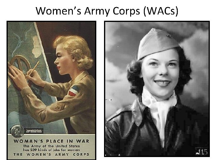 Women’s Army Corps (WACs) 