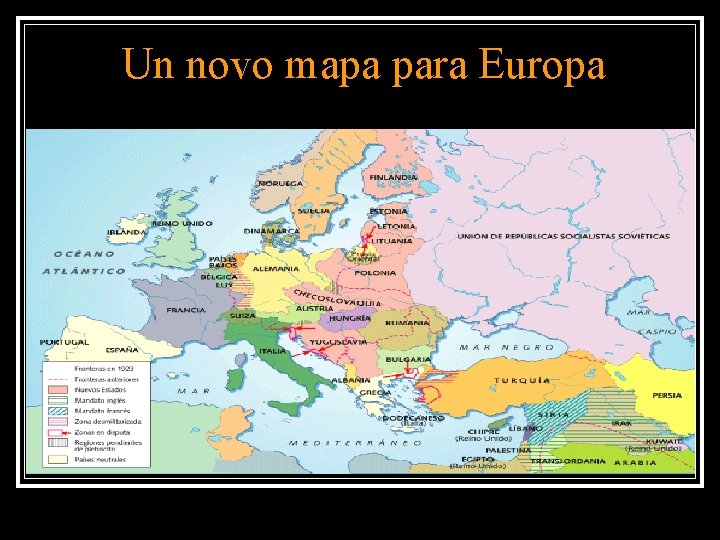Un novo mapa para Europa 