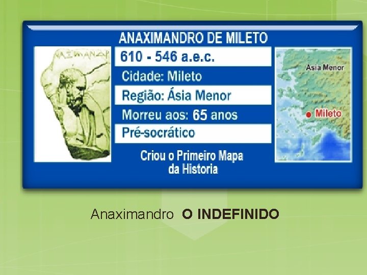 Anaximandro O INDEFINIDO 