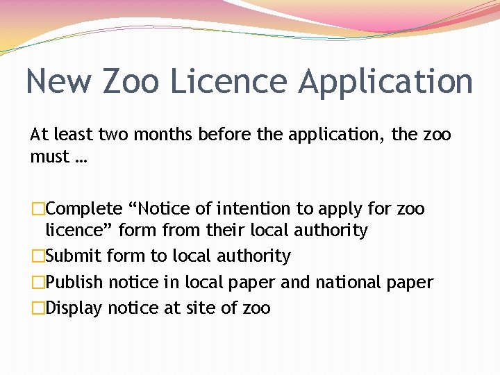 Zoo Inspections Zoo Industry Ethics Legislation New Zoo