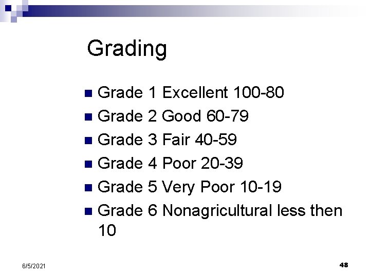 Grading Grade 1 Excellent 100 -80 n Grade 2 Good 60 -79 n Grade Grading Grade 1 Excellent 100 -80 n Grade 2 Good 60 -79 n Grade