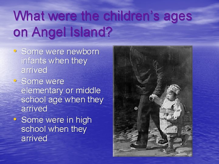 Chinese Immigrants Coming to America Who lived on