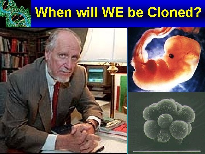 When will WE be Cloned? 