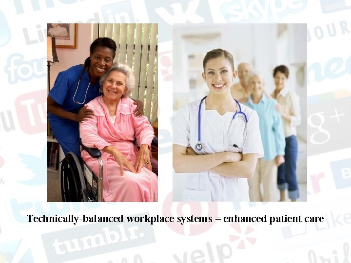 Technically-balanced workplace systems = enhanced patient care 