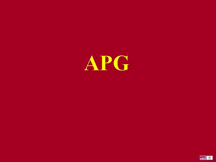 APG LAPG 