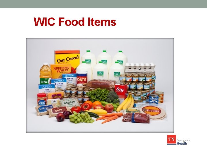 WIC Food Items 3 