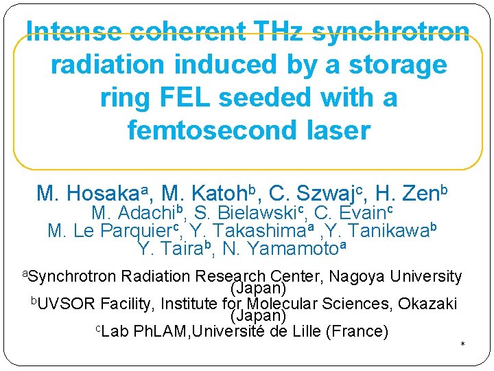 Intense coherent THz synchrotron radiation induced by a storage ring FEL seeded with a