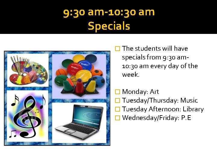 Melissa Tarczynski Special Education Classroom Daily Routine 2014