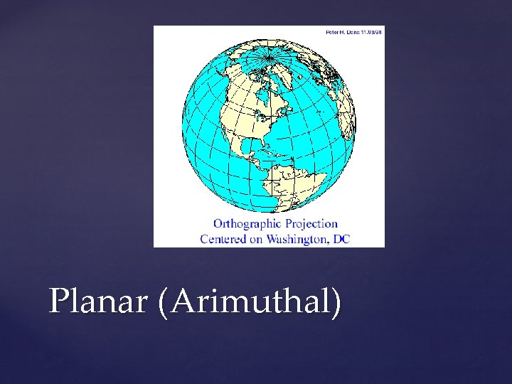 Planar (Arimuthal) 