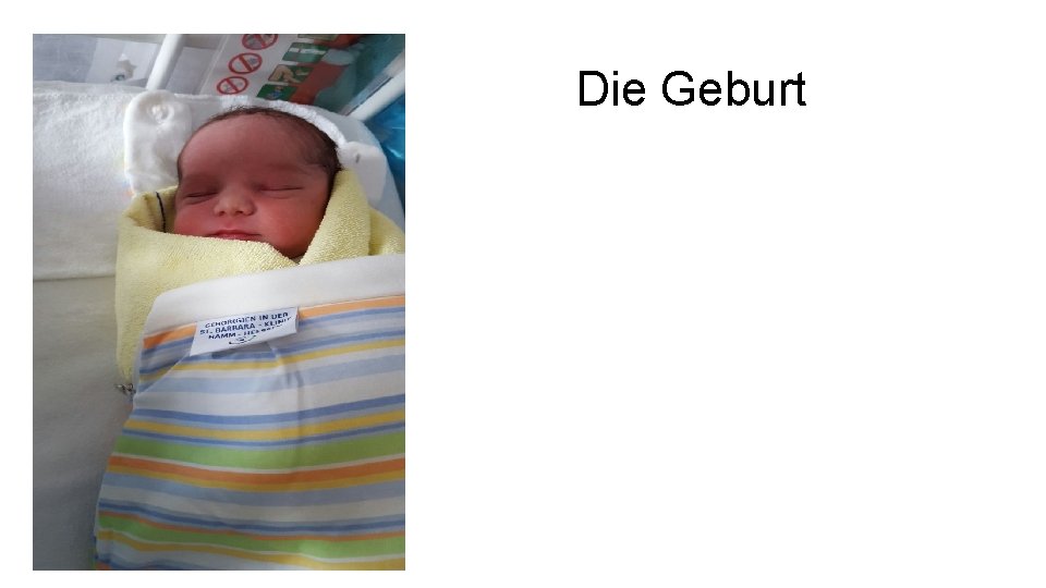 Die Geburt 