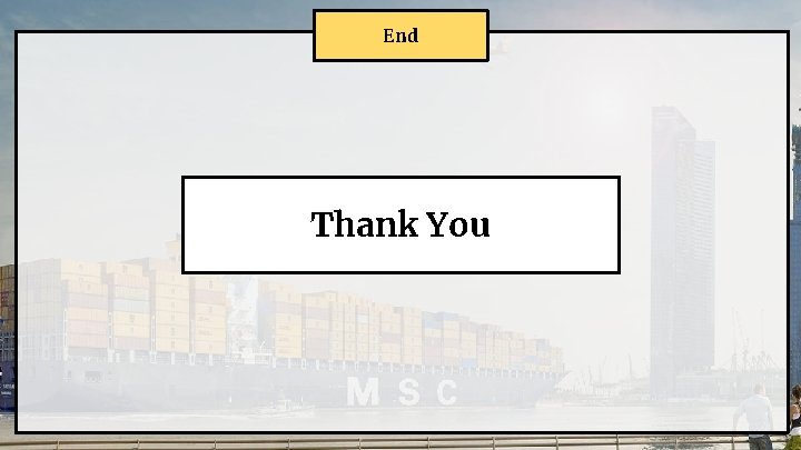 End Thank You 