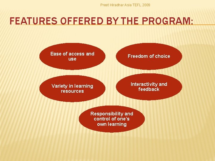 EXPLORING THE MOTIVATIONAL ASPECTS OF A TECHNOLOGYENABLED LANGUAGE