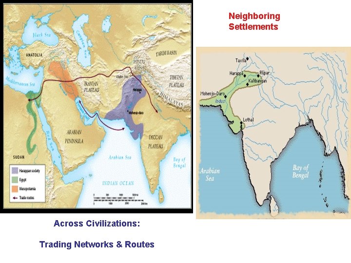 Neighboring Settlements Across Civilizations: Trading Networks & Routes 