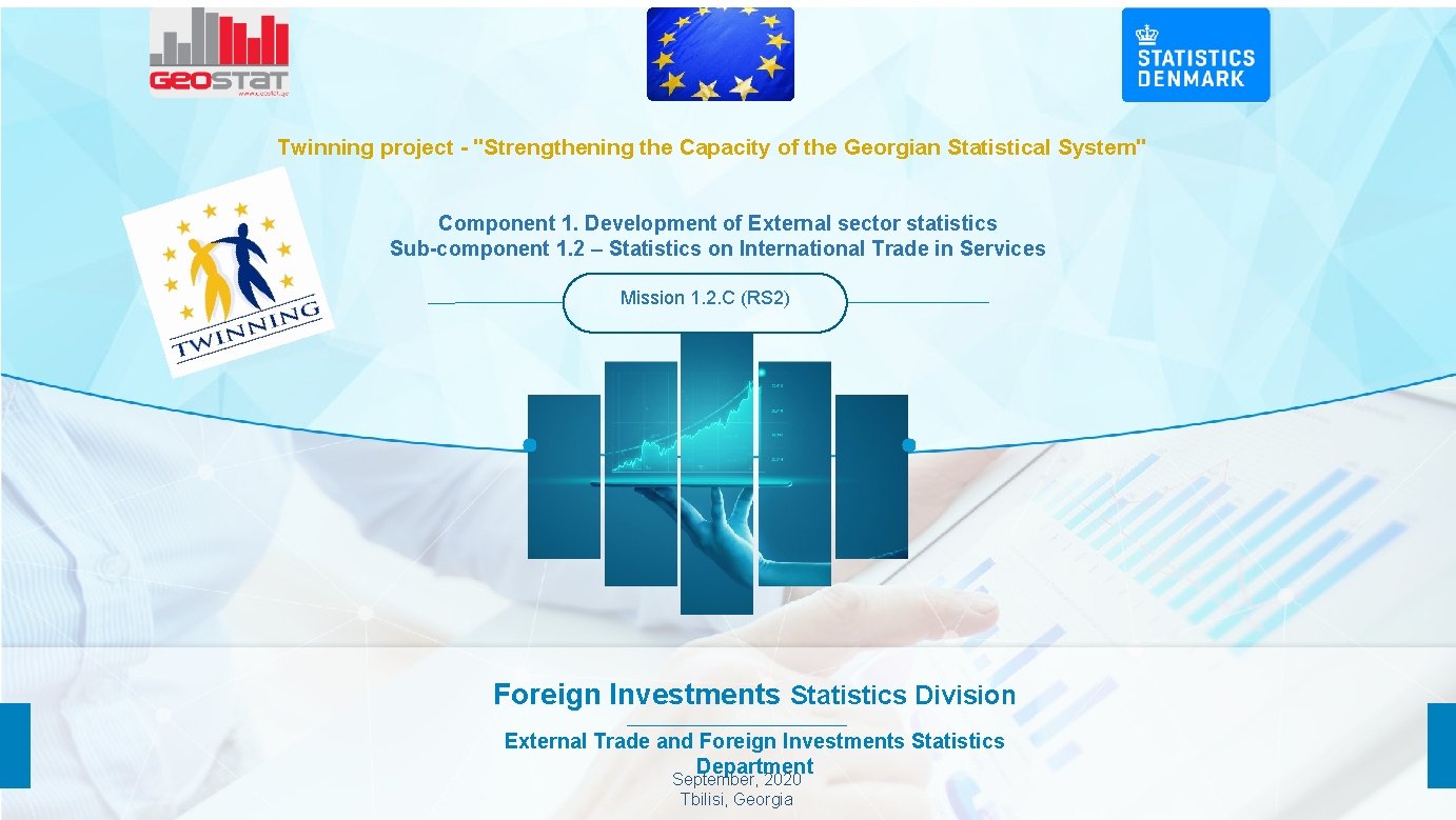 Twinning project - "Strengthening the Capacity of the Georgian Statistical System" Component 1. Development
