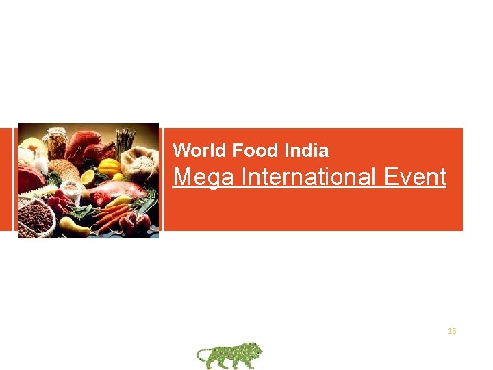 World Food India Mega International Event 15 