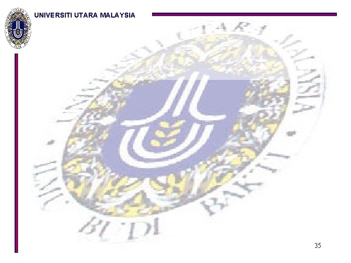 UNIVERSITI UTARA MALAYSIA 35 