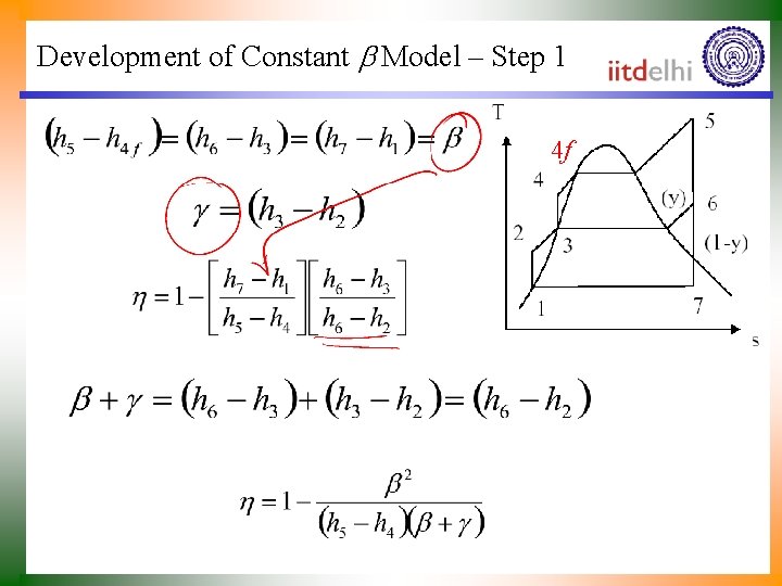 Development of Constant Model – Step 1 4 f 
