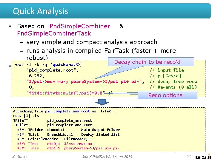 Quick Analysis • Based on Pnd. Simple. Combiner & Pnd. Simple. Combiner. Task –