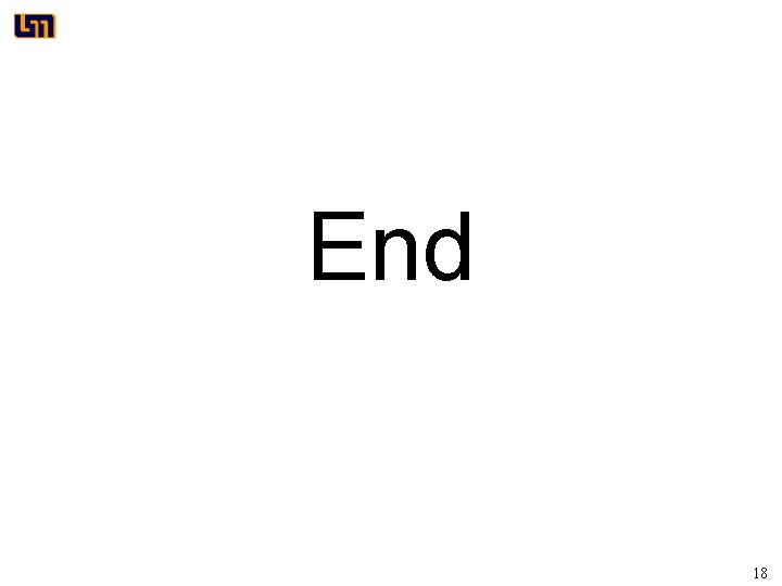 End 18 