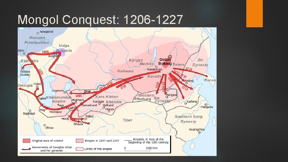 Mongol Conquest: 1206 -1227 