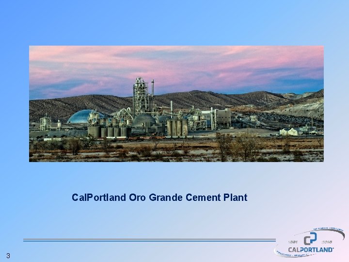 Cal. Portland Oro Grande Cement Plant 3 