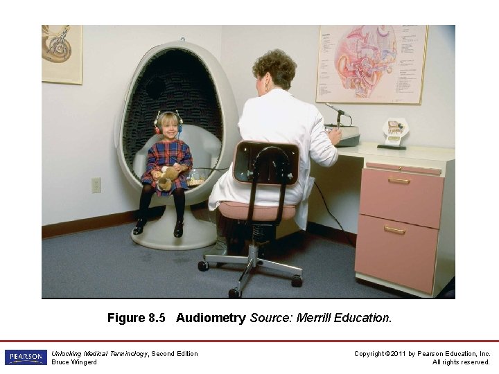 Figure 8. 5 Audiometry Source: Merrill Education. Unlocking Medical Terminology, Second Edition Bruce Wingerd