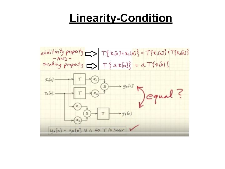Linearity-Condition 
