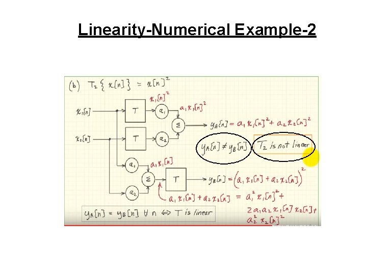 Linearity-Numerical Example-2 