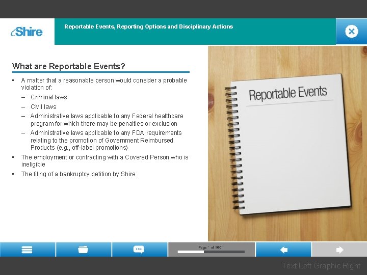 Reportable Events, Reporting Options and Disciplinary Actions What are Reportable Events? • • • Reportable Events, Reporting Options and Disciplinary Actions What are Reportable Events? • • •