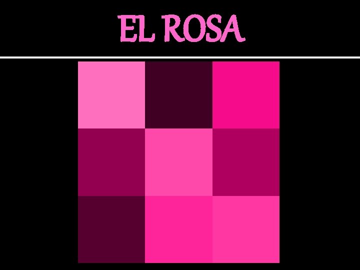 EL ROSA 