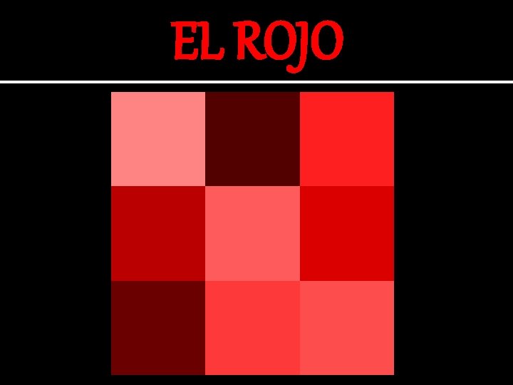 EL ROJO 