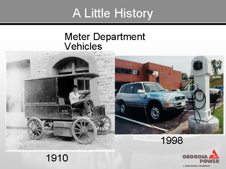 A Little History Meter Department Vehicles 1998 1910 
