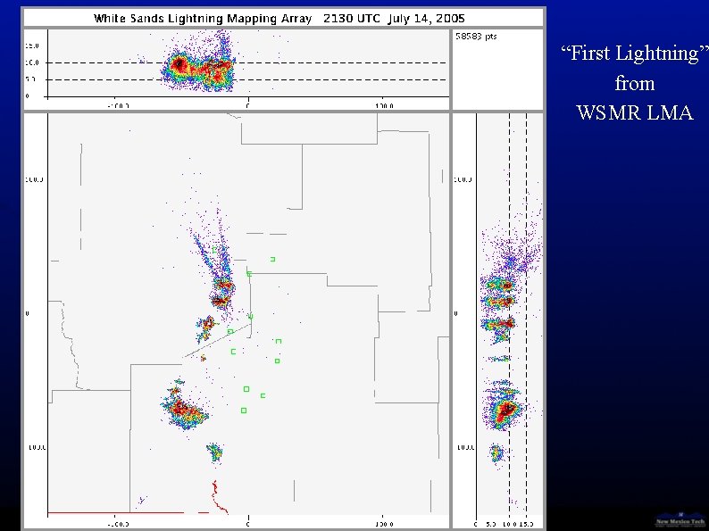 “First Lightning” from WSMR LMA 