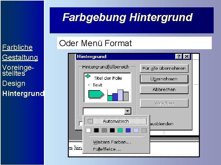 Farbgebung Hintergrund Farbliche Gestaltung Voreingestelltes Design Hintergrund Oder Menü Format 