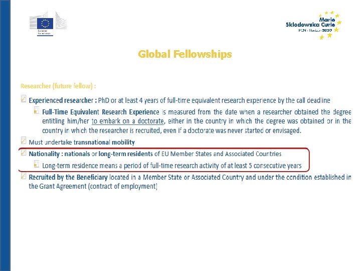 Global Fellowships 