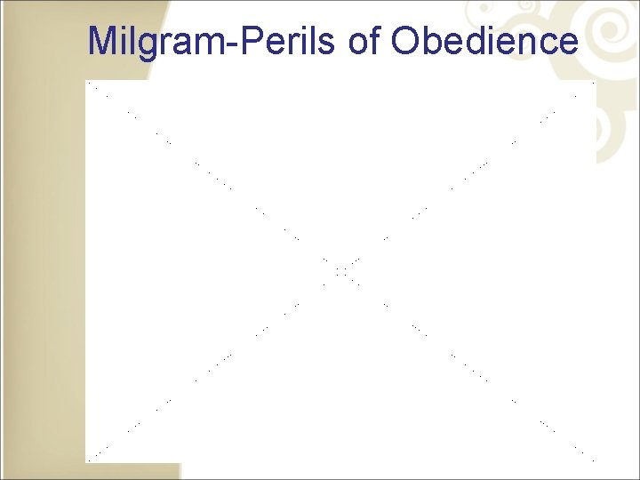 Milgram-Perils of Obedience 