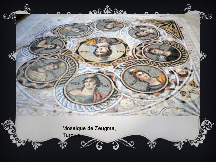 Mosaique de Zeugma, Turquie 
