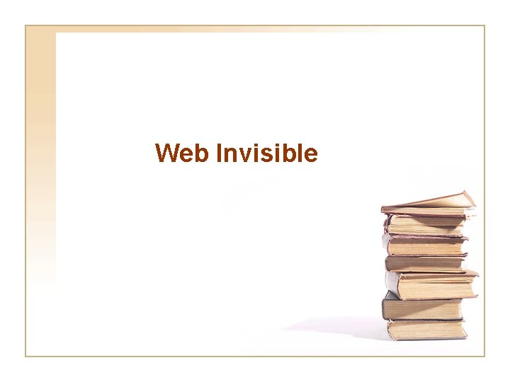 Web Invisible 