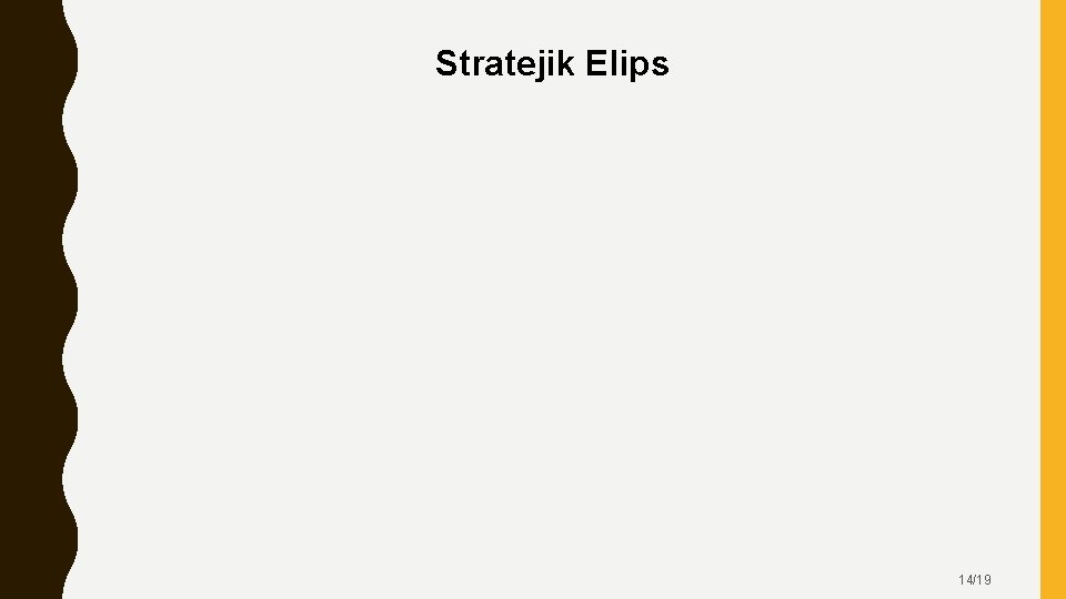 Stratejik Elips 14/19 