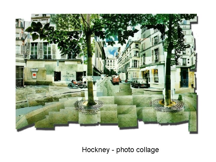 Hockney - photo collage 