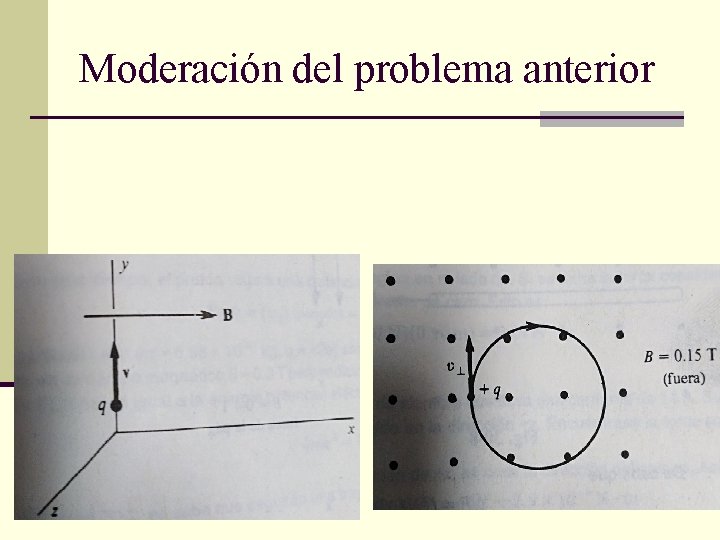 Moderación del problema anterior 