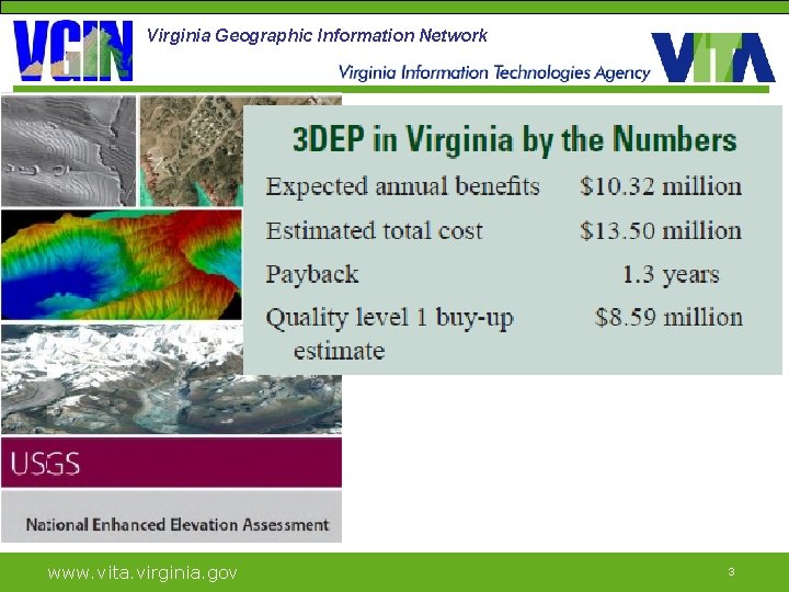 Virginia Geographic Information Network www. vita. virginia. gov 3 