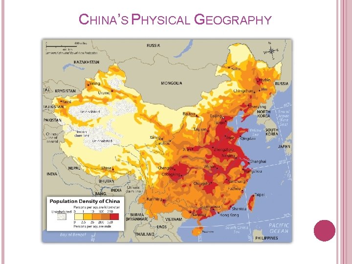 CHINA’S PHYSICAL GEOGRAPHY 