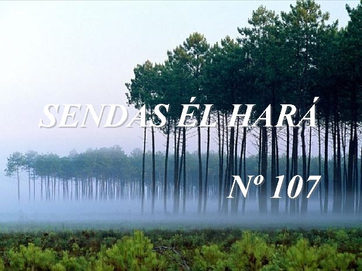SENDAS ÉL HARÁ Nº 107 SENDAS ÉL HARÁ Nº 107